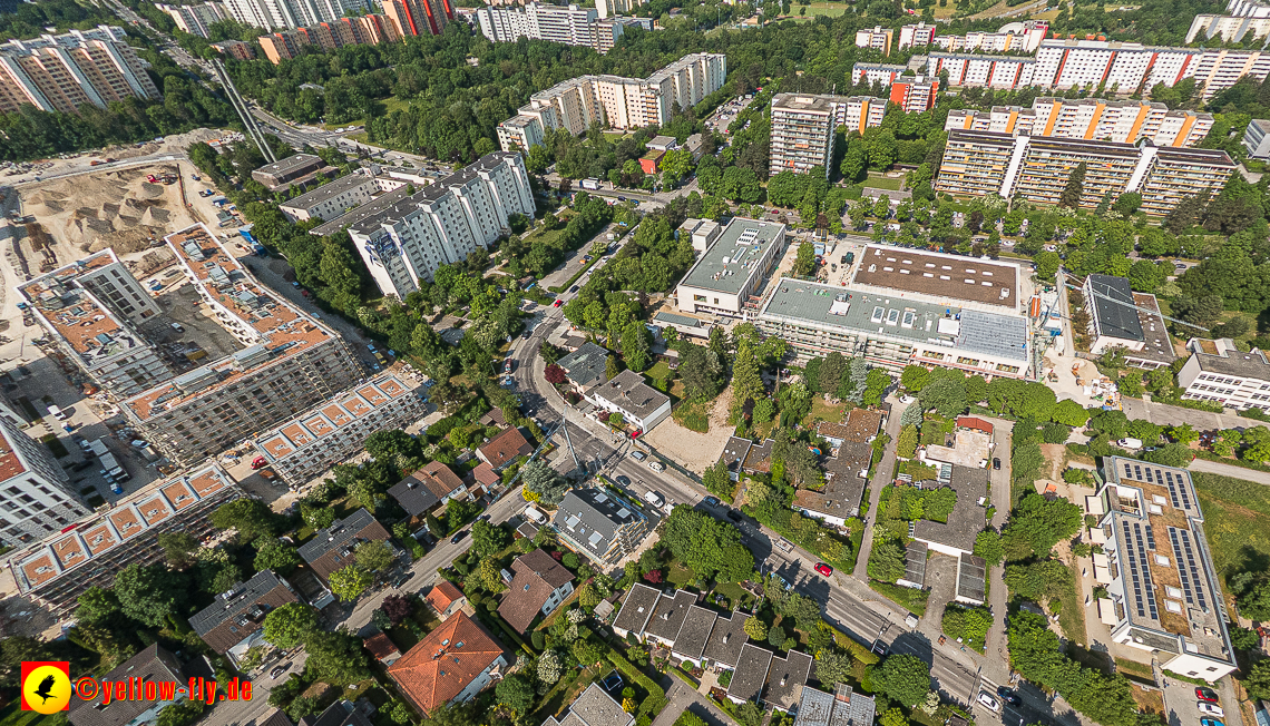 07.06.2023 - Baustelle zur Grundschule am Karl-Marx-Ring in Neuperlach